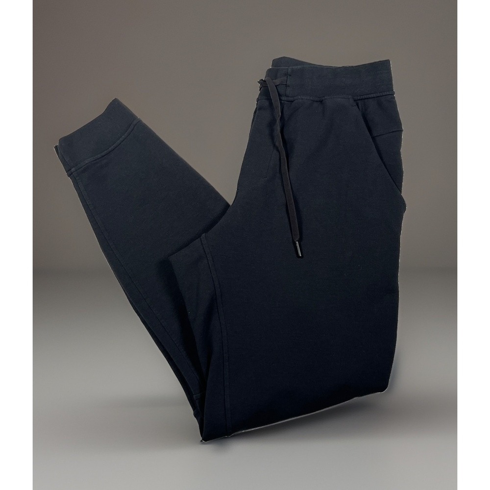 Lululemon City Sweat Jogger Mens Medium M Black Fleece Sweatpants LM5543S